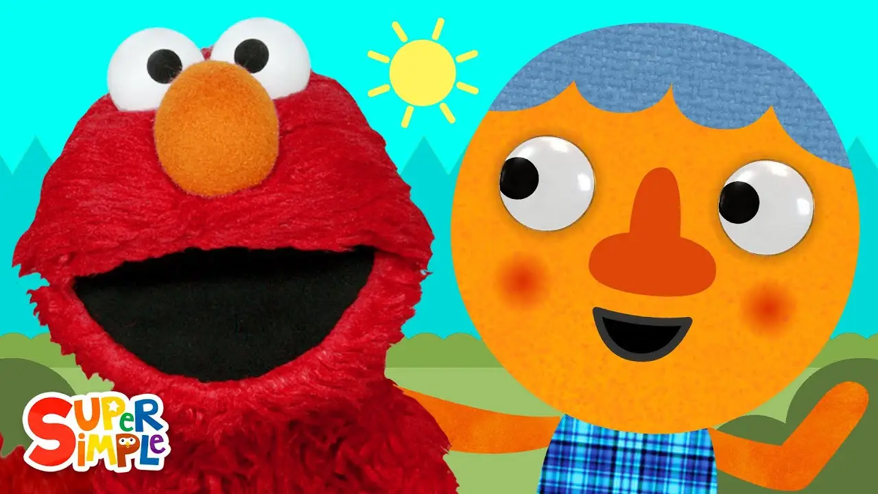 Sesame Street & Super Simple Songs Sing What's Your Name? | Kids Song | Let's Be Friends!