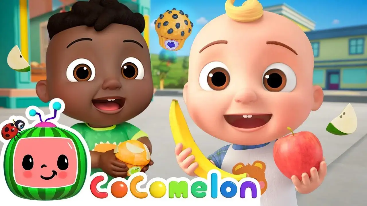 Fruit Muffins & Bananas 🍏🍌 + Healthy Foods and Snacks | CoComelon Nursery Rhymes & Kids Songs