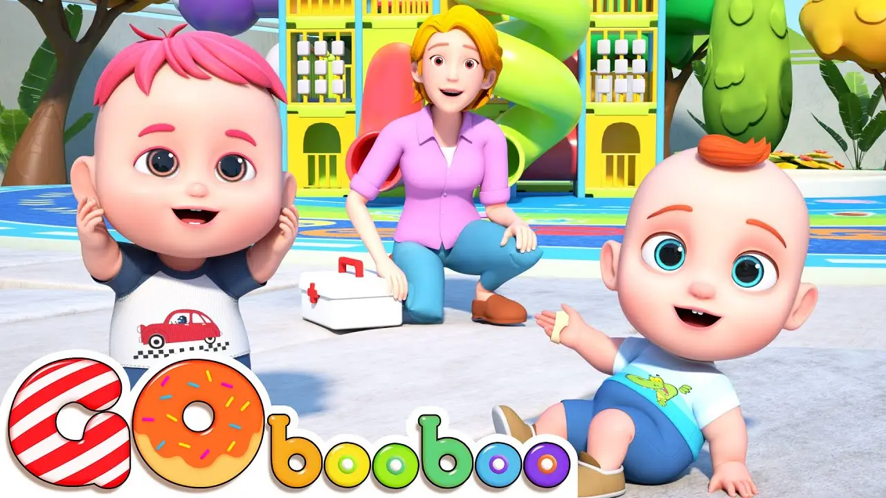Boo Boo Song + Wheels On the Ambulance | GoBooBoo Kids Songs & Nursery Rhymes