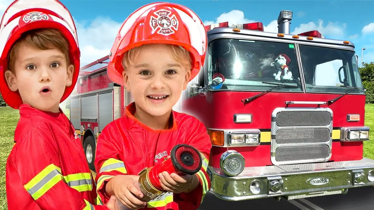 Kids learn about firefighting and help everyone!